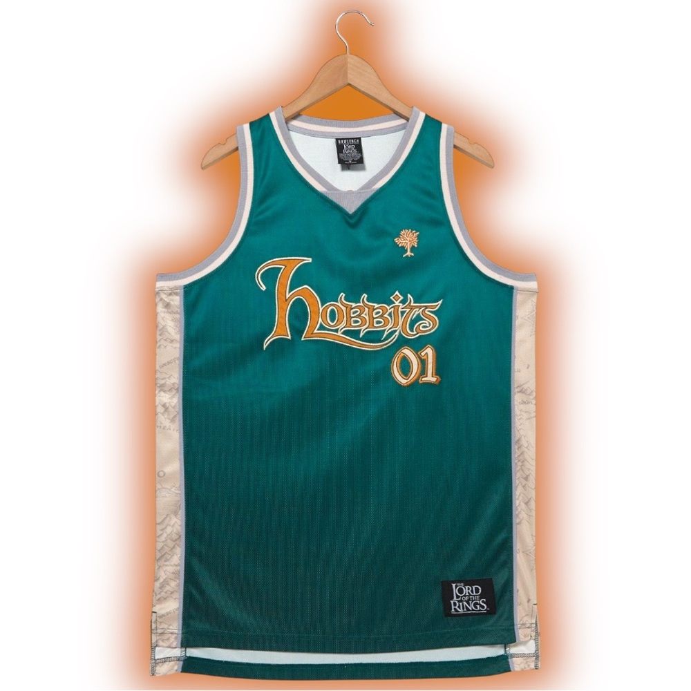 Lord of the Rings Hobbits Basketball Jersey